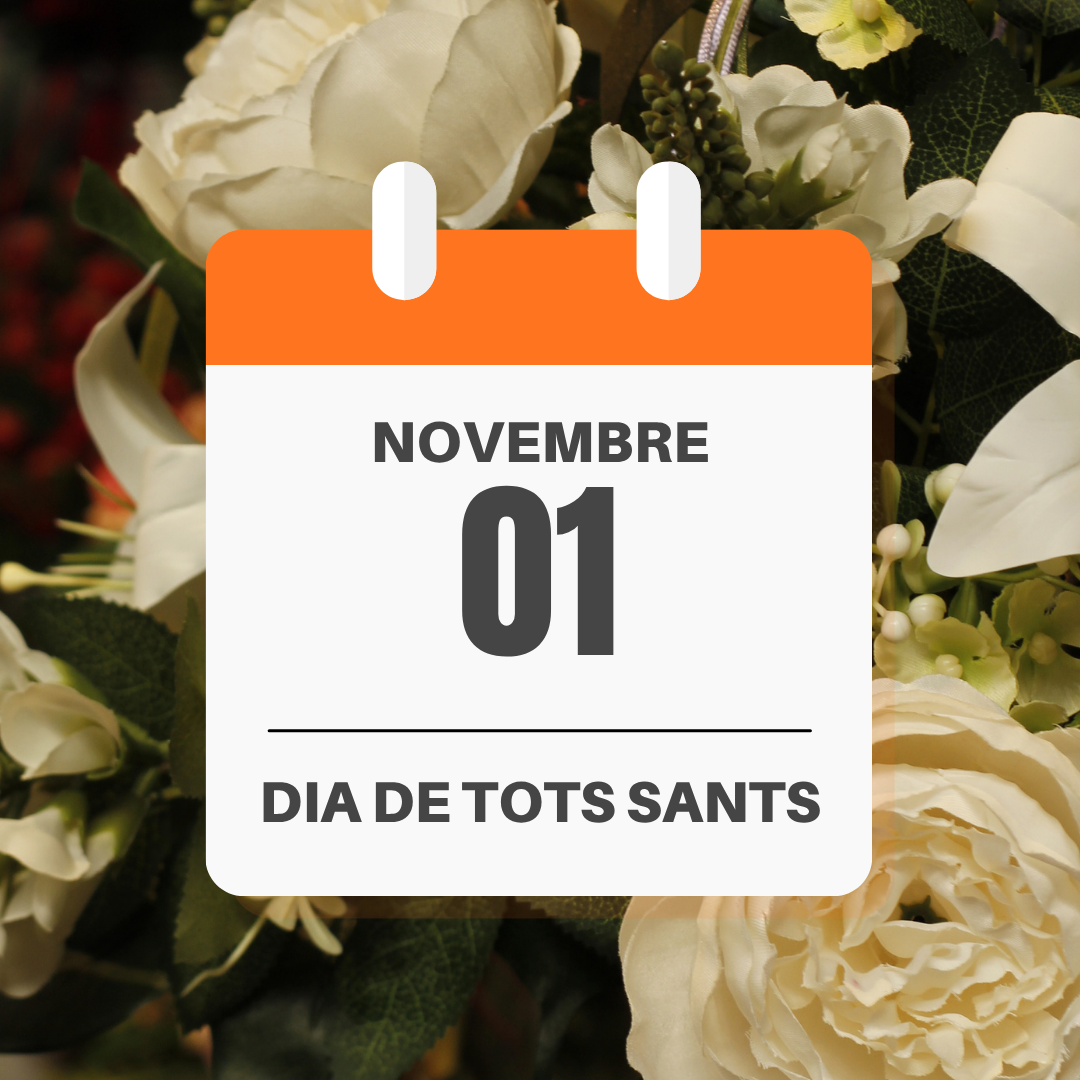 Ens preparem per Tots Sants amb arranjaments florals plens de sentiment