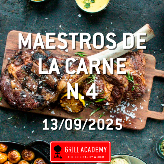 Curso Weber Grill Academy MAESTROS DE LA CARNE N.4