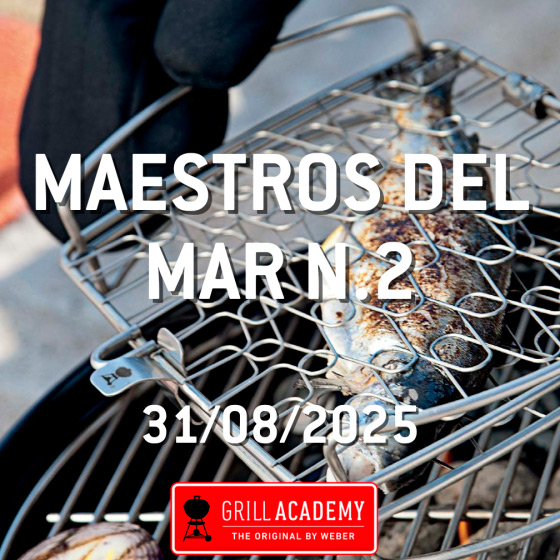 Curso Weber Grill Academy MAESTROS DEL MAR N.2